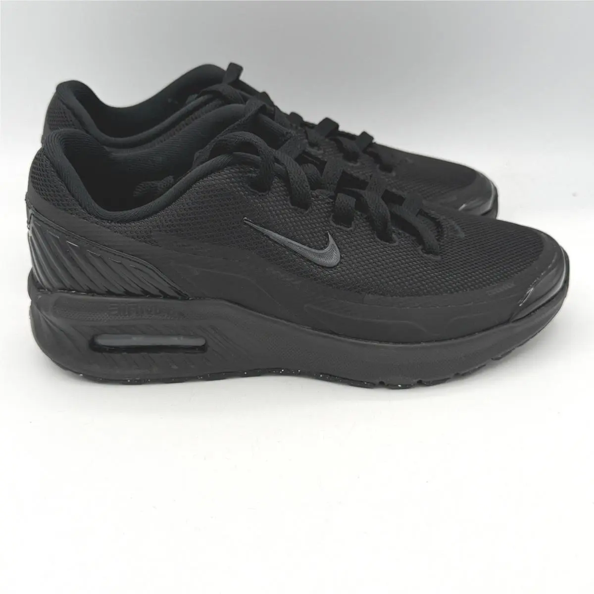 Nike Air Max Bia Running Shoes Women 6.5 Black Triple Black IF2628-001