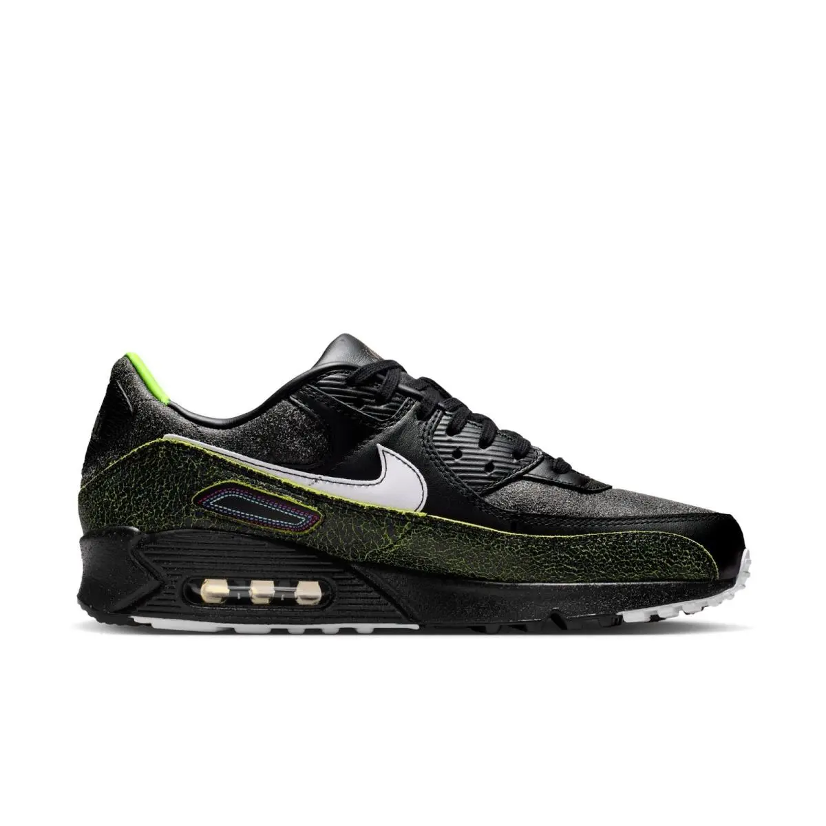 Nike shoes - BLACK/WHITE-BLACK-VOLTAGE GREEN 5