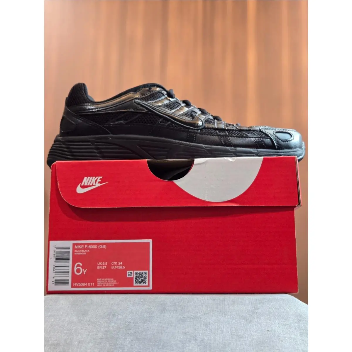 Nike shoes - Nike P-6000 (GS) - HV5064-011 - Black 5