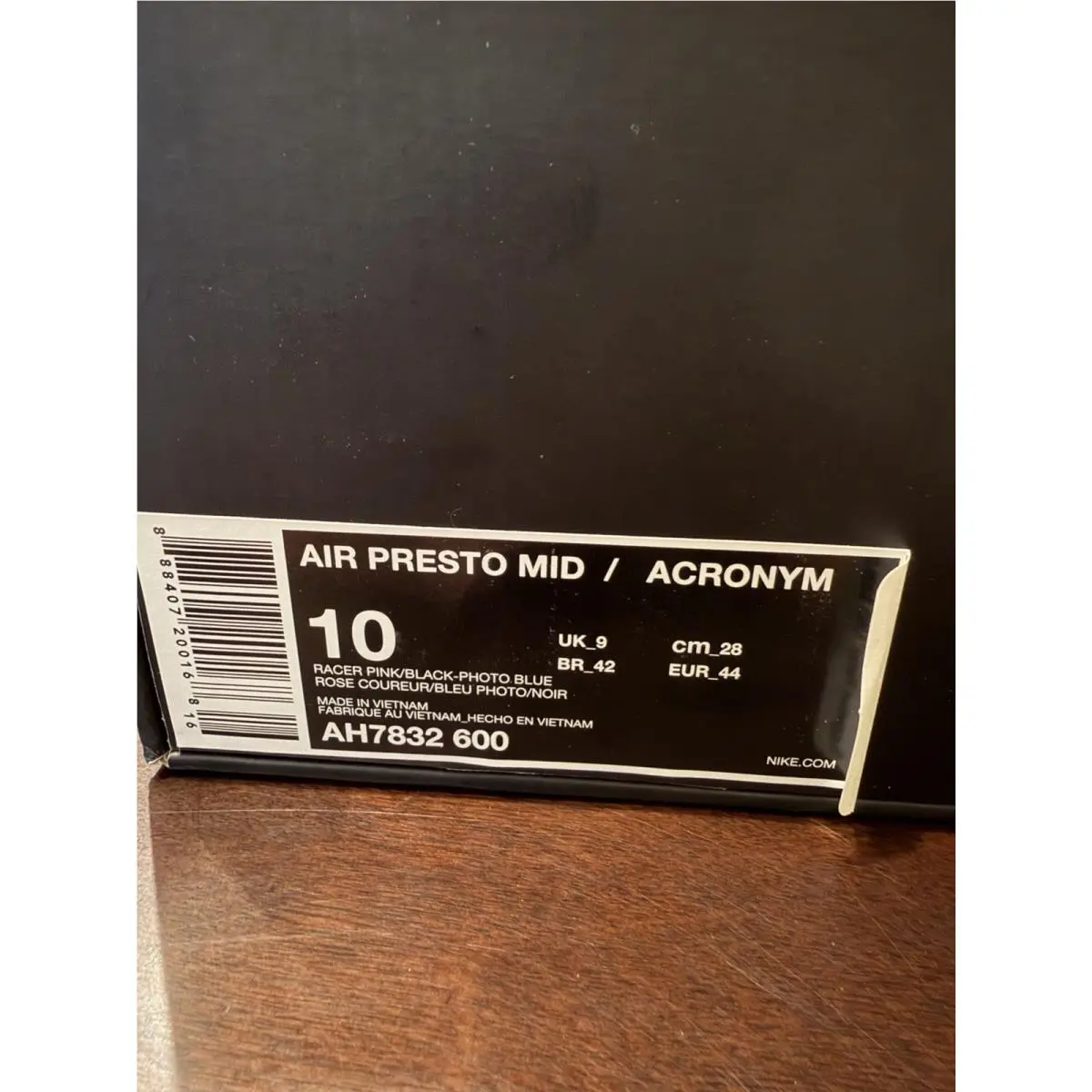 Nike shoes - Nike Air Presto - Air Presto - AH7832-600 - Pink (UPC: 0888407200168) 4