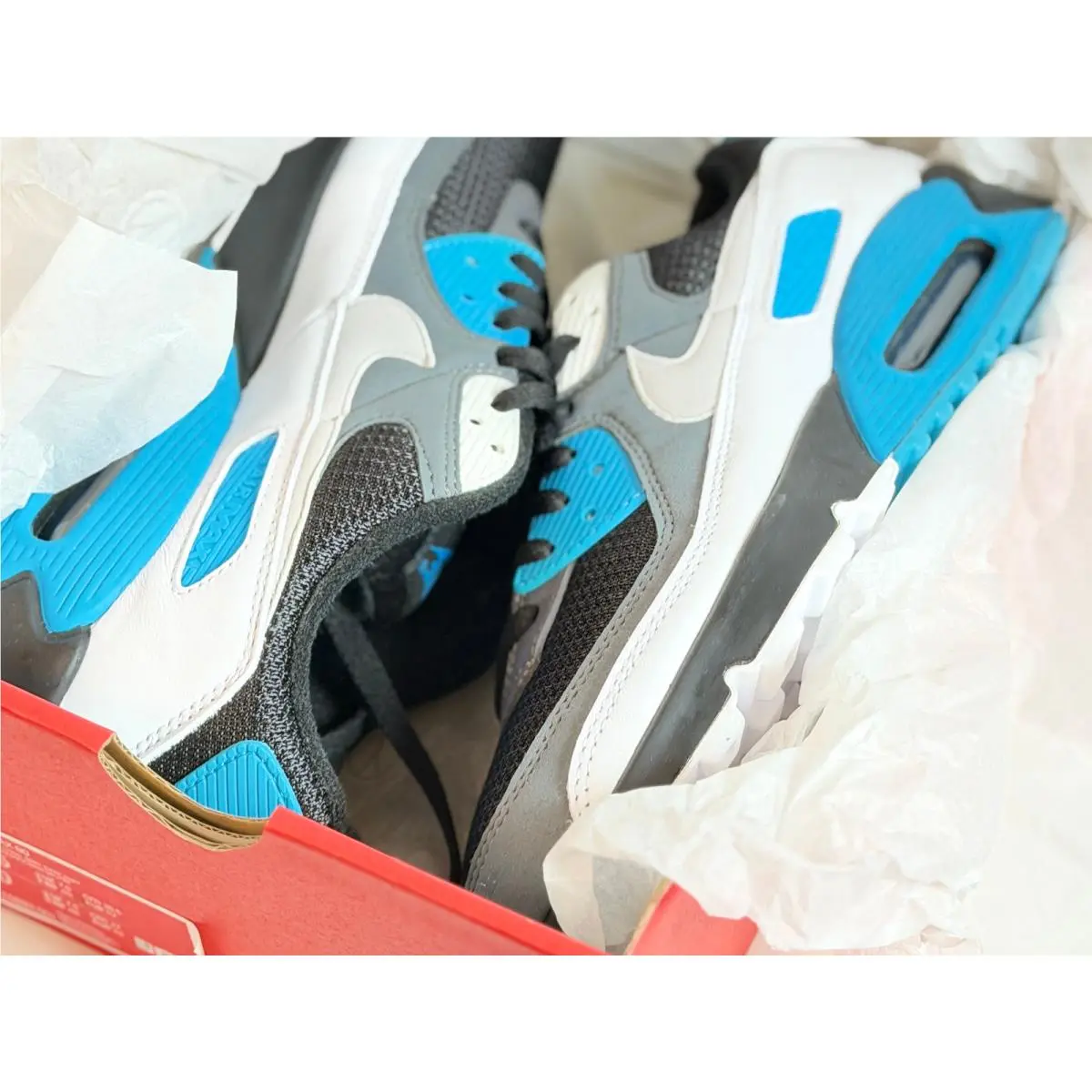 Nike shoes - Nike Air Max 90 - Air Max - CT0693-001 - Black / Gray / Blue 5