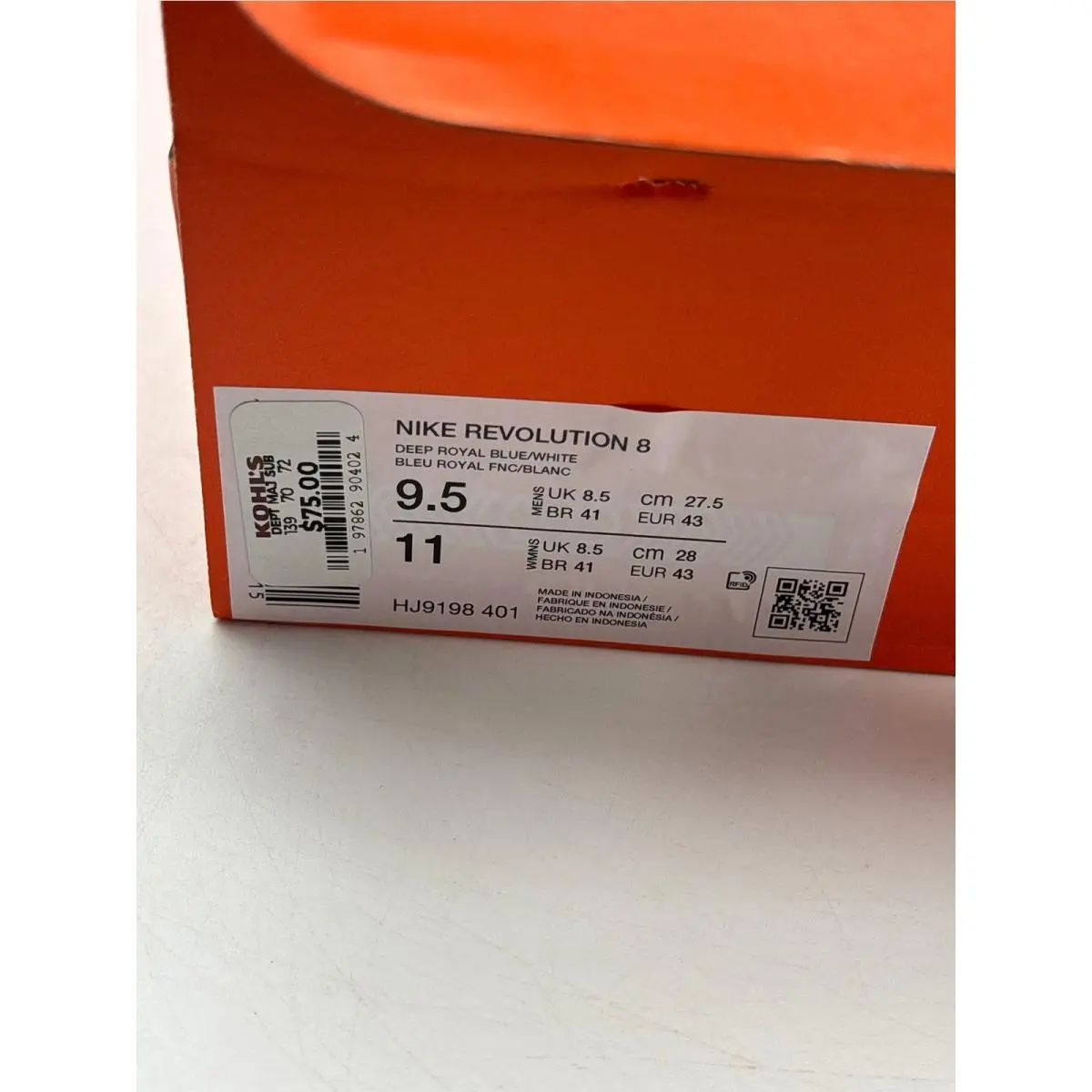 Nike shoes - Nike Revolution 8 - Revolution - Blue 0