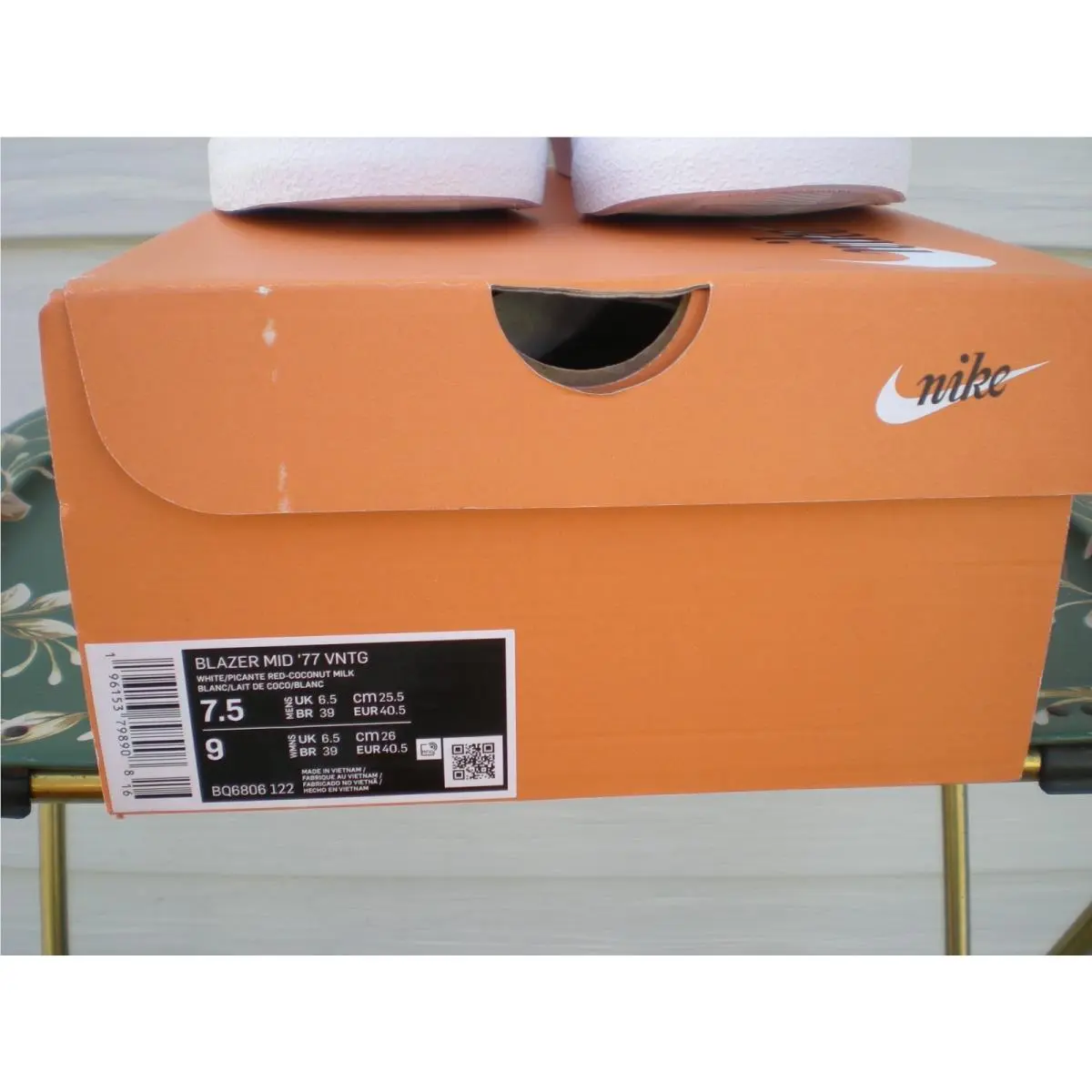 Nike shoes - Nike Blazer - Blazer - BQ6806-122 - White, Main: White 1