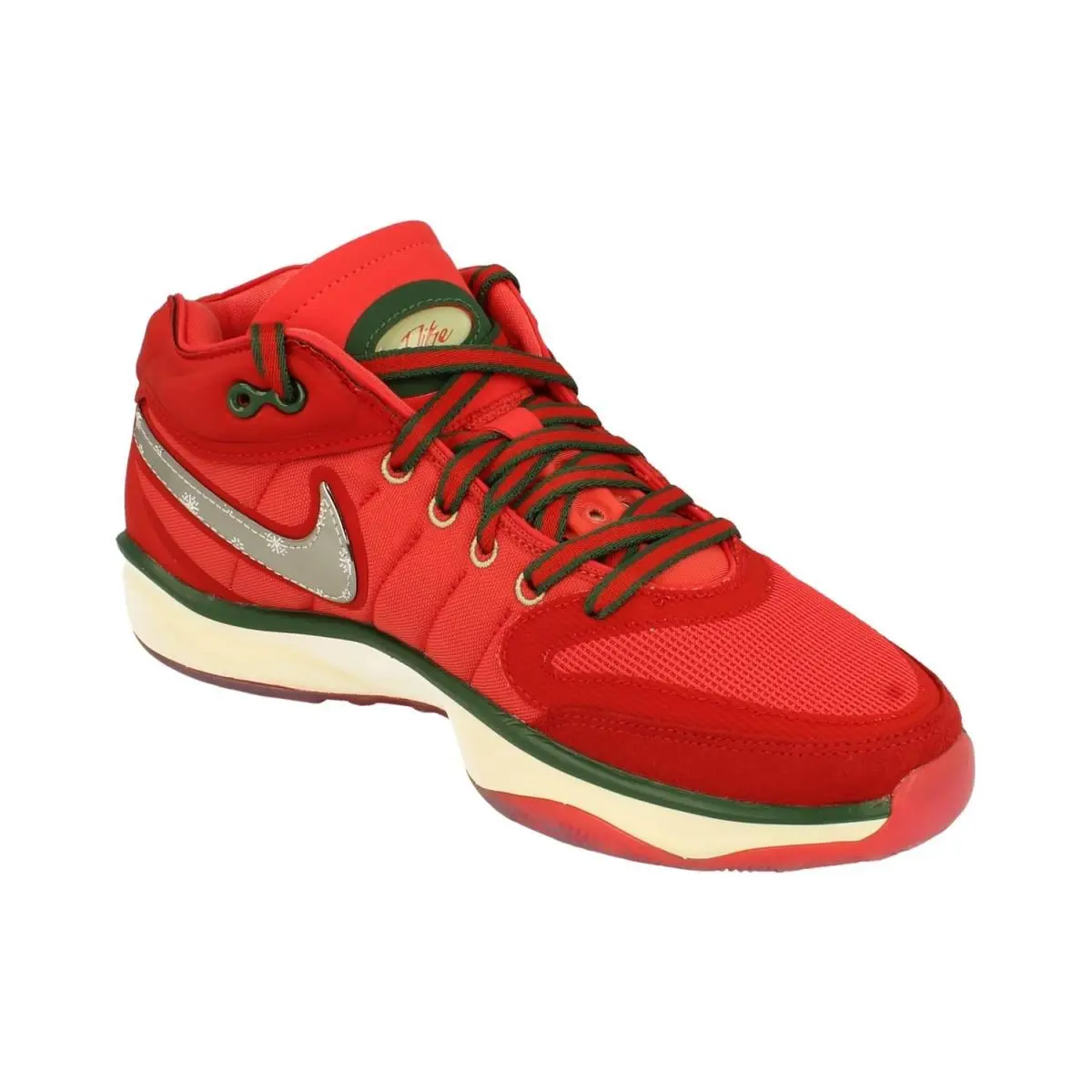 Nike shoes - 00196969295158 - 00196969295158 - Track Red Metallic Silver (UPC: 196969295158) 2