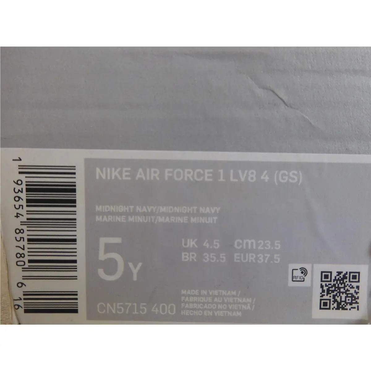 Nike shoes - Nike Air Force 1 LV8 - CN5715 400 - Black (UPC: 193654857806) 6