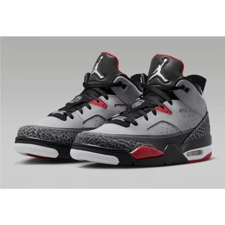 Size 13 - Nike Air Jordan Son OF Mars Low Cement Grey Black Red White 580603-004