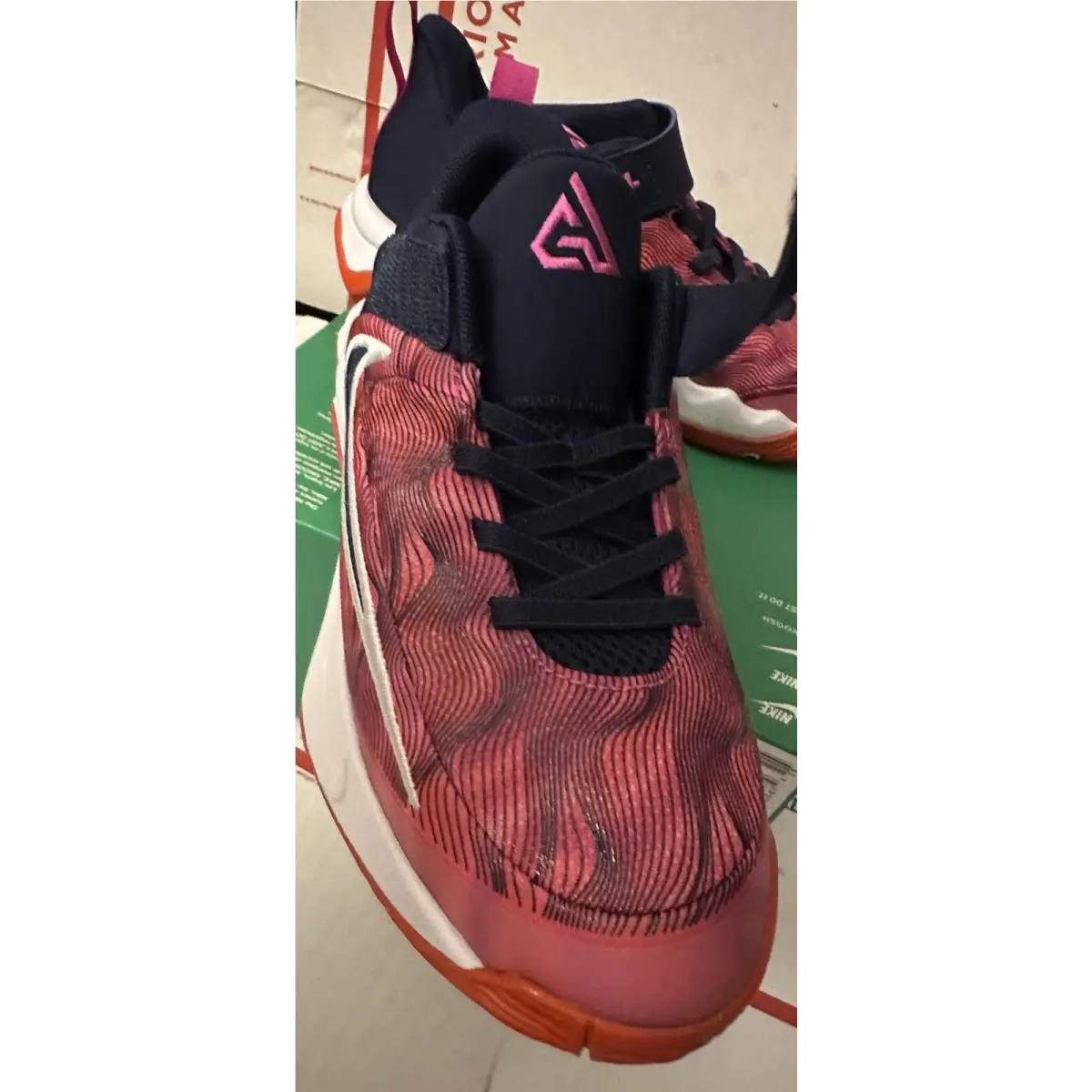 Nike shoes - Giannis Immortality 4 SE GS 4Y Picante - Red 7
