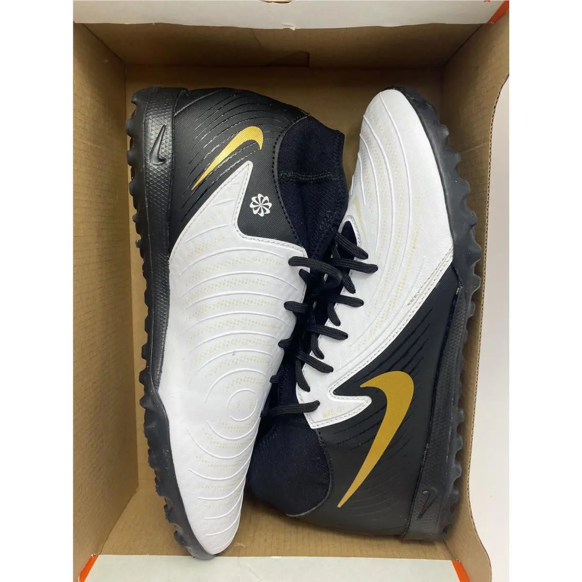 Nike shoes - Nike Phantom Luna - Phantom Luna - FJ2566 100 - White/Black-Mtlc Gold Coin (UPC: 196974695714) 5