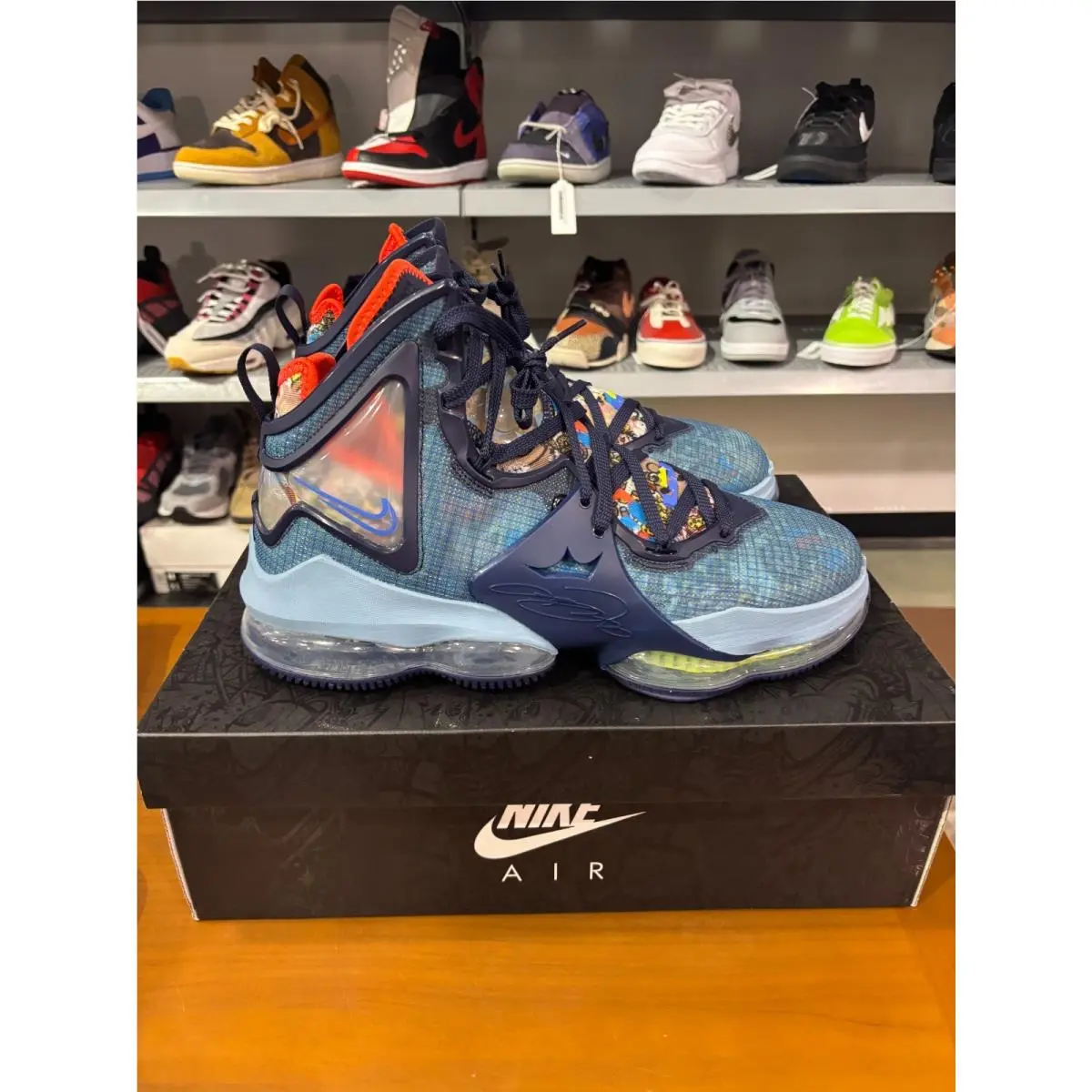 Nike shoes - Nike LeBron 19 - LeBron - Blue 0