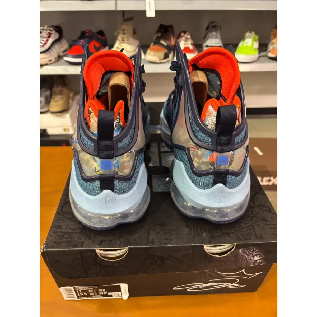 Nike shoes - Nike LeBron 19 - LeBron - Blue 3