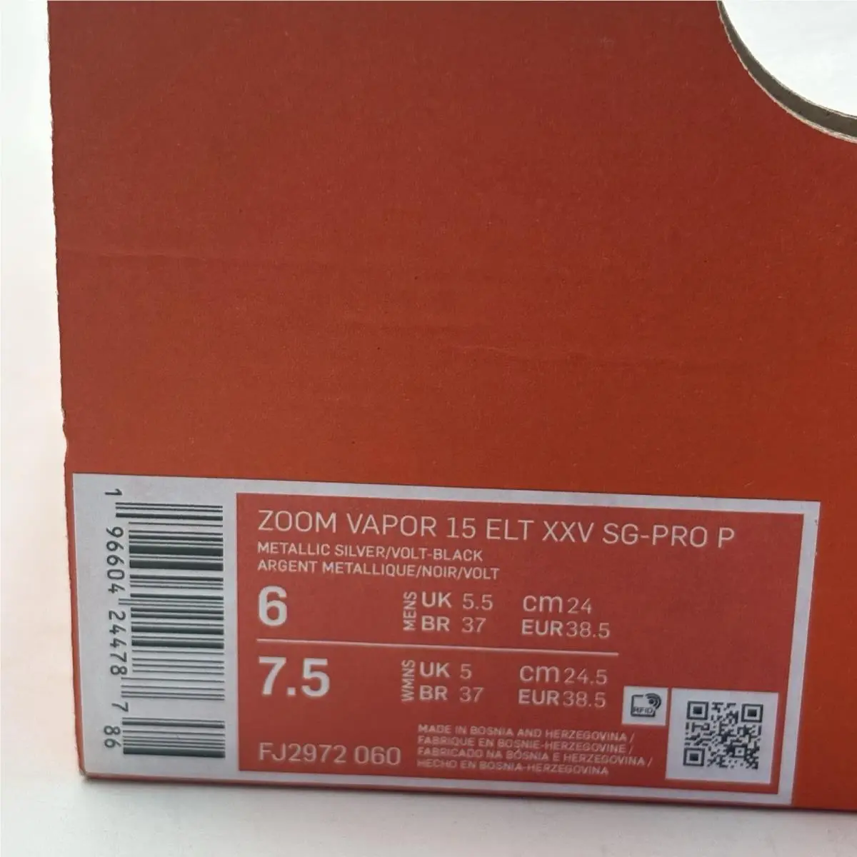 Nike shoes - Nike Vapor 15 - Vapor - FJ2972 060 - Silver 7