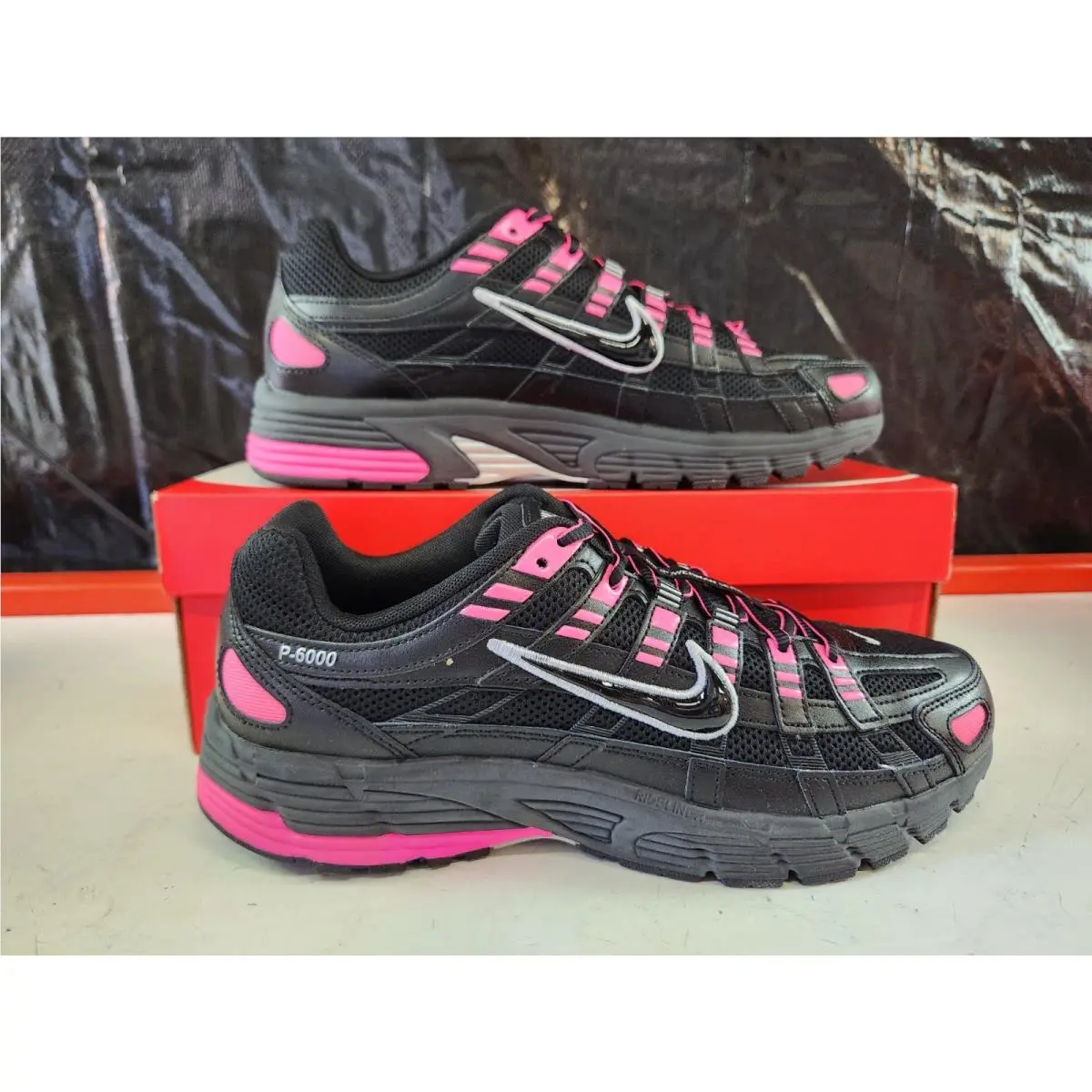Nike shoes - Nike P-6000 - Black/Pink 0