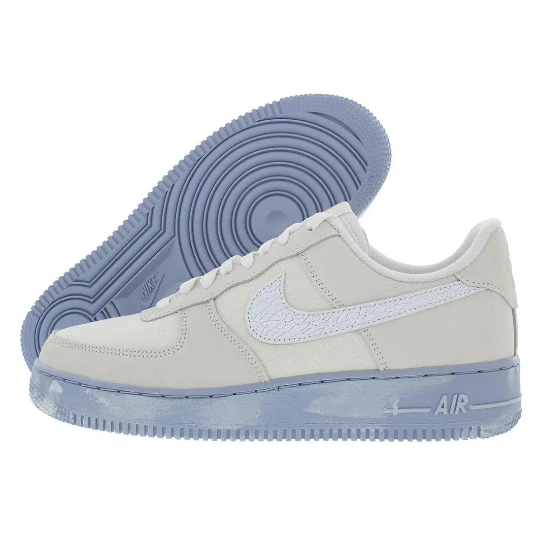 Nike Air Force 1 `07 Lv8 Emb Unisex Shoes Size 14 Color: Summit White/white