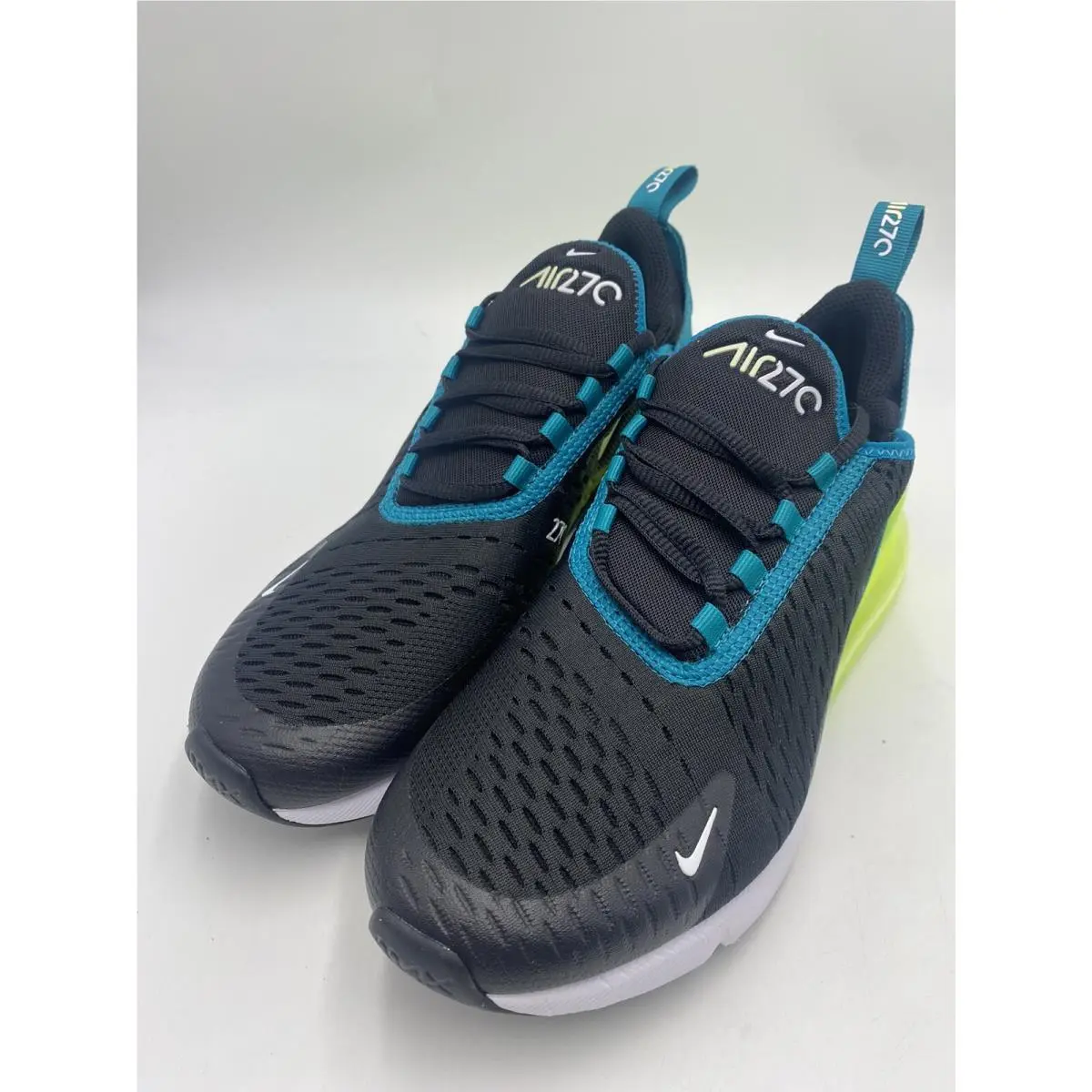 Nike shoes - Nike Air Max 270 - Air Max - 943345 026 - Black/White-Bright Spruce (UPC: 196152331649) 2
