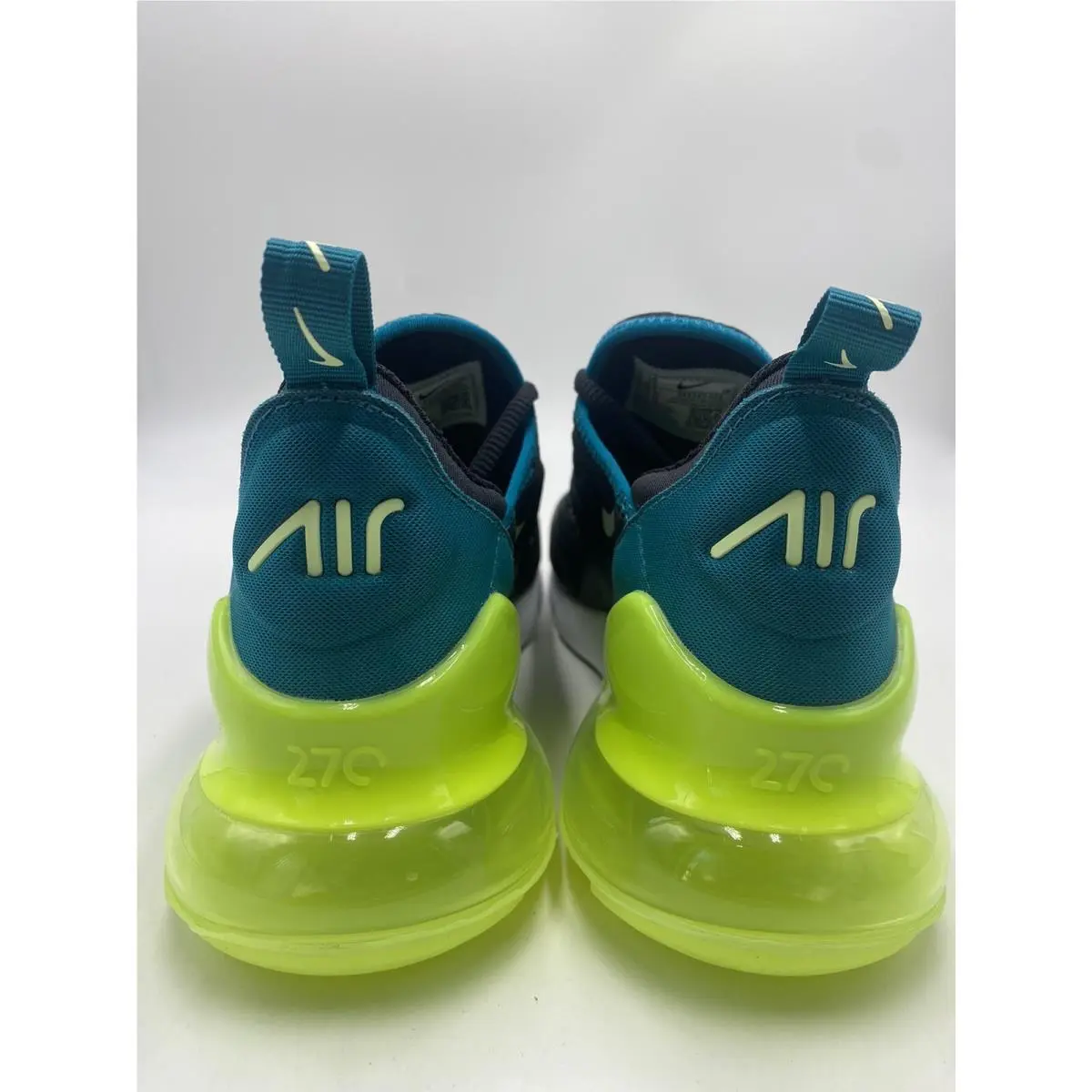 Nike shoes - Nike Air Max 270 - Air Max - 943345 026 - Black/White-Bright Spruce (UPC: 196152331649) 4