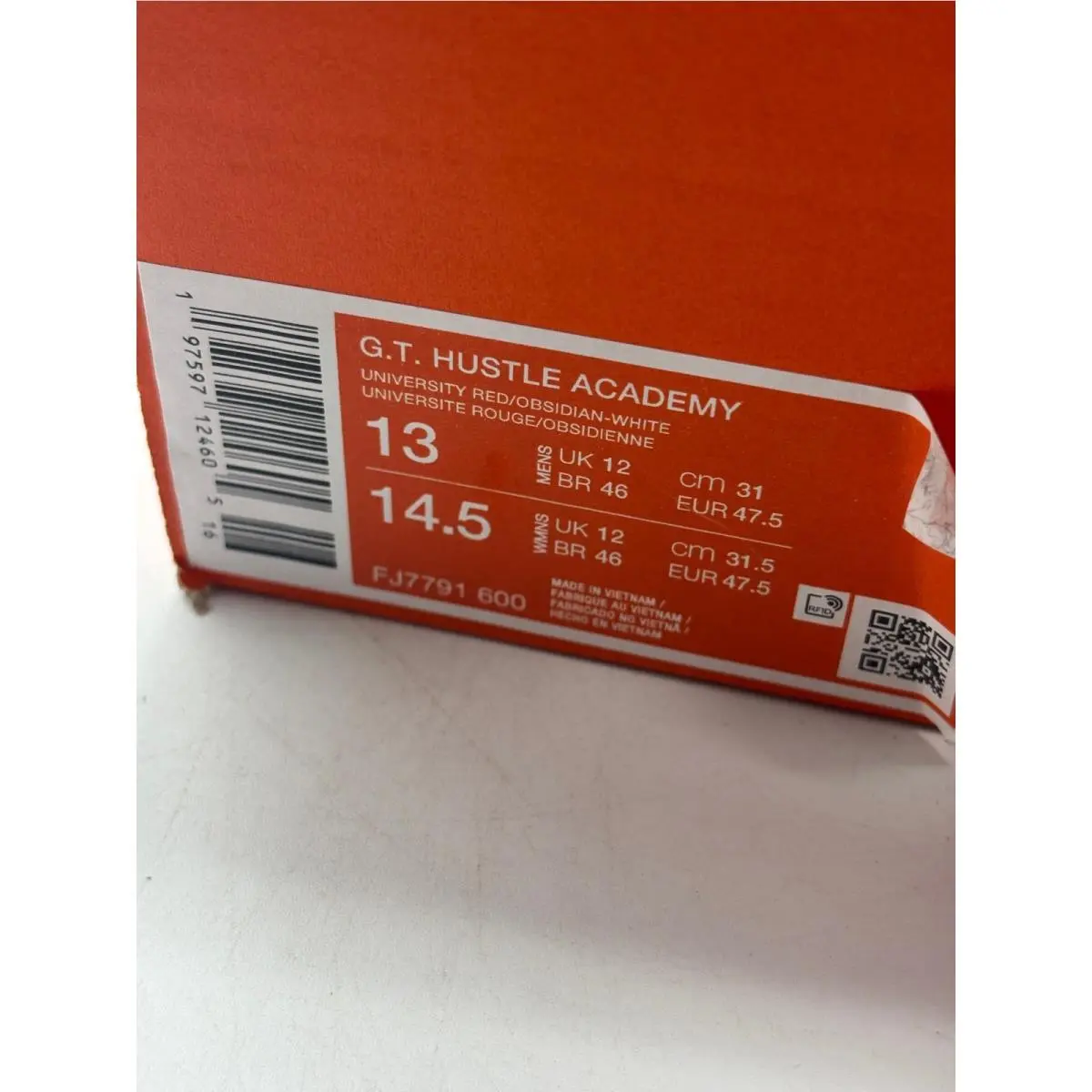 Nike shoes - G.T. Hustle Academy - Hustle Academy - Red 1