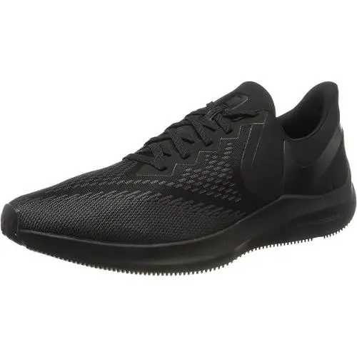 Nike Men`s Zoom Winflo 6 Running Shoes Black/black/anthracite 004 11 US