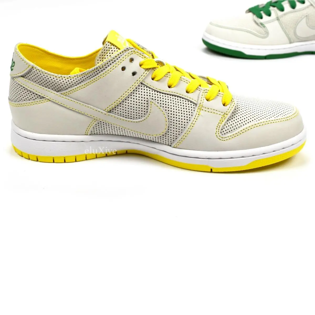 Nike shoes - Nike Sb Dunk Low - Dunk Low - AR1399-113 - Gray, Manufacturer: White/White-Aloe Verde 2
