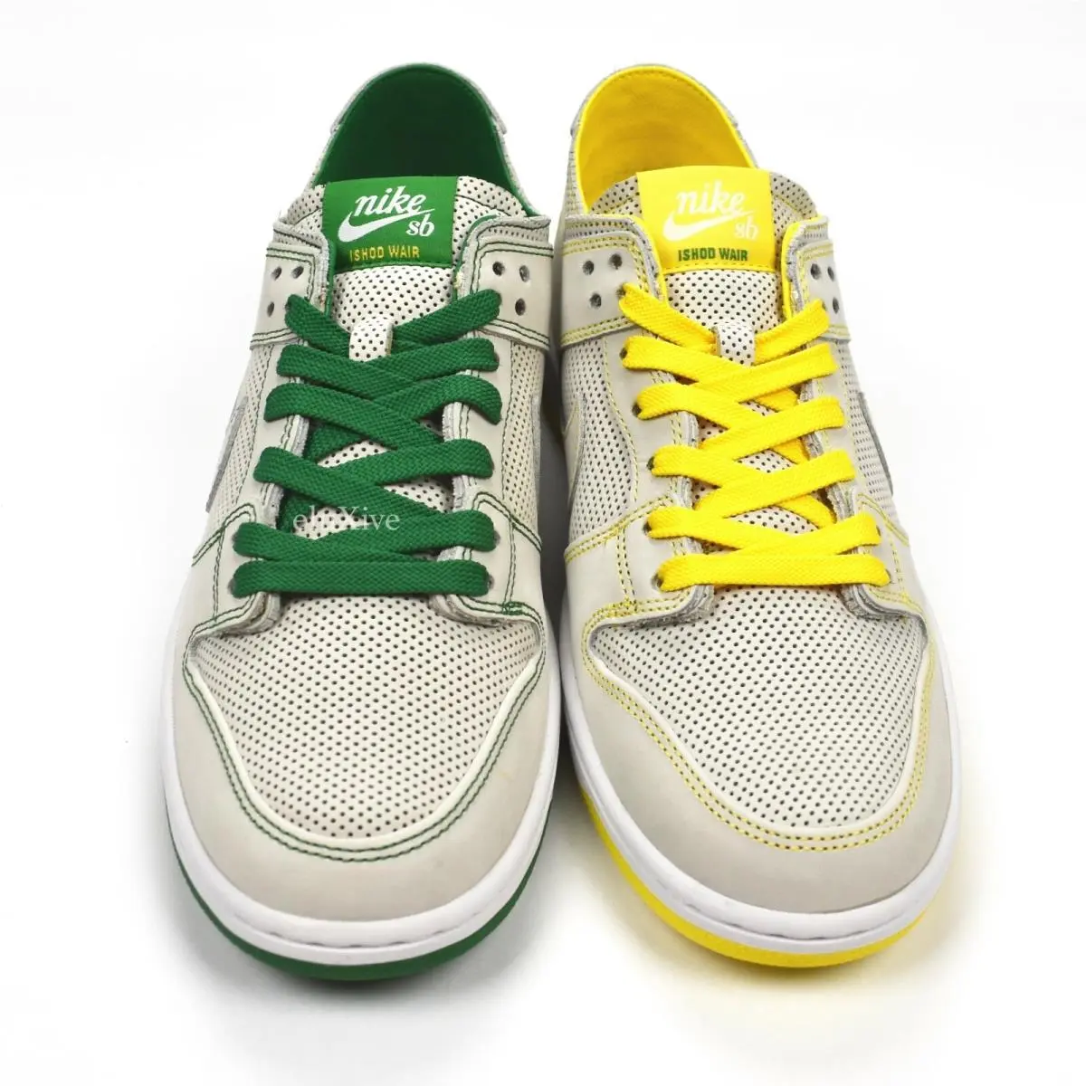 Nike shoes - Nike Sb Dunk Low - Dunk Low - AR1399-113 - Gray, Manufacturer: White/White-Aloe Verde 3