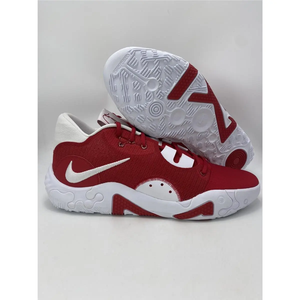 Nike PG 6 TB Promo Gym Red White Basketball Shoes DX6654-600 Men’s Size 15