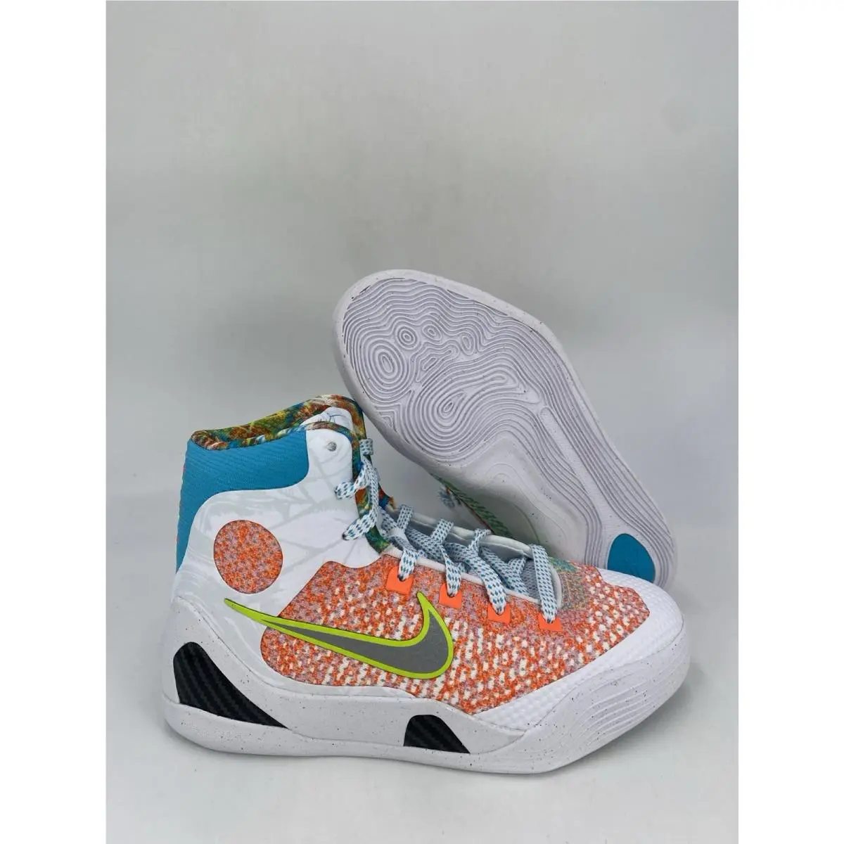 Nike IX Elite GS White Chlorine Blue Black HJ9446 100 Size 3Y
