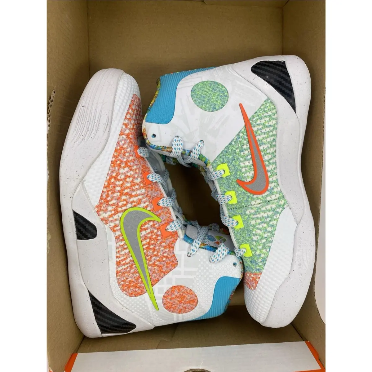 Nike shoes - Nike Elite - Elite - HJ9446 100 - White/Chlorine Blue-Black (UPC: 198480731146) 7