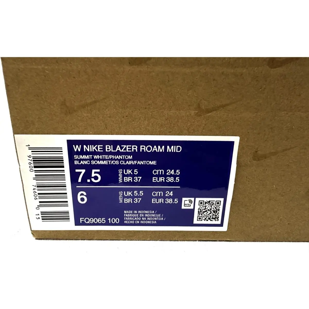 Nike shoes - Blazer Roam Mid Winterized - Blazer Roam Mid Winterized - FQ9065-100 - White 8