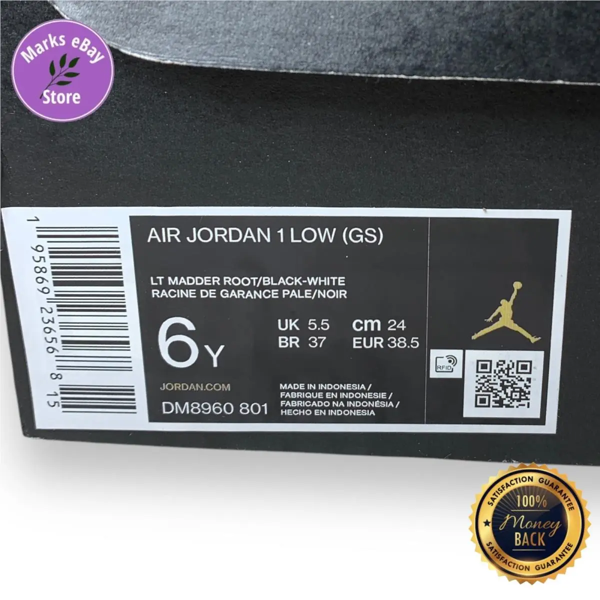 Nike shoes - Nike Air Jordan 1 - Air - DM8960-801 - Black 1