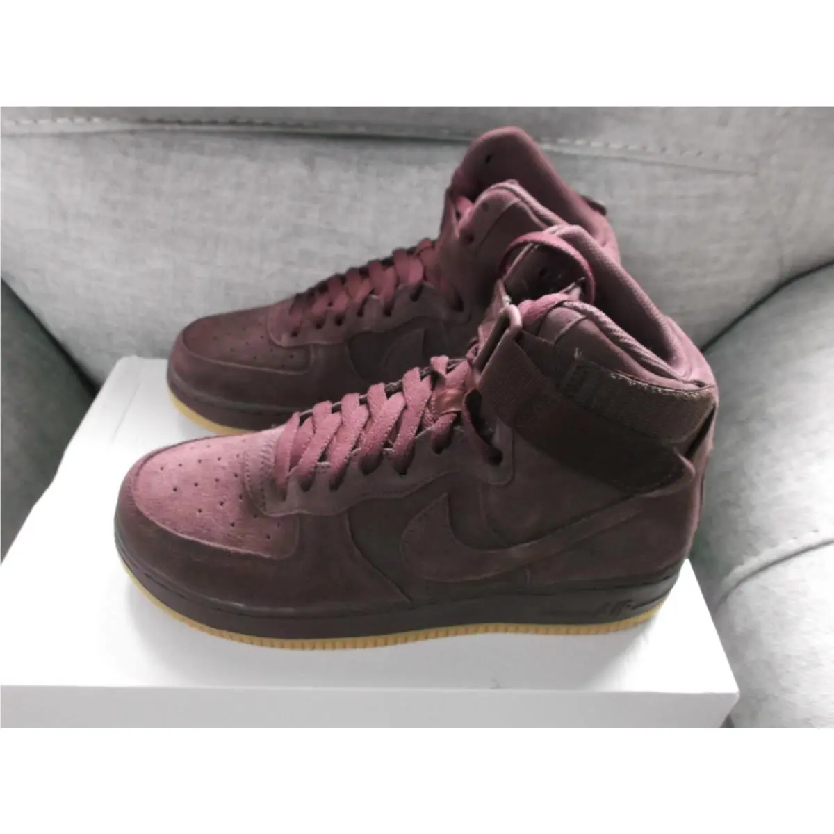 Nike shoes - Air Force 1 High LV8 (GS) - 807617-600 - Red (UPC: 666003250493) 4