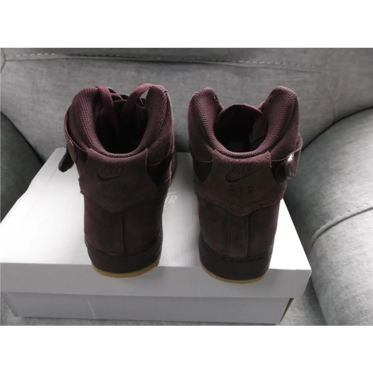 Nike shoes - Air Force 1 High LV8 (GS) - 807617-600 - Red (UPC: 666003250493) 2