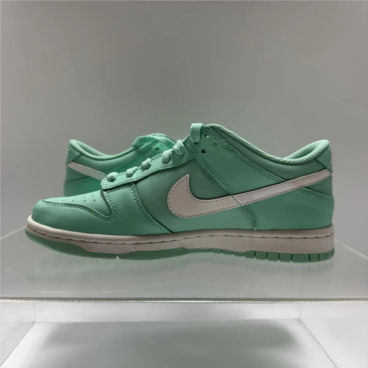 Nike shoes - Nike Dunk Low GS - Dunk Low - DH9765-302 - Emerald Rise/White 4