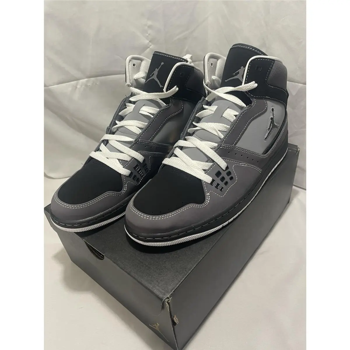 Nike shoes - Jordan 1 Flight - Flight - 372704-002 - Gray 1