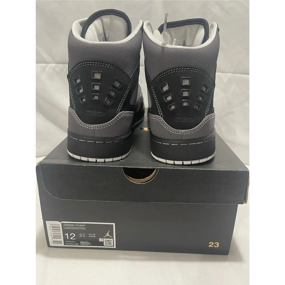 Nike shoes - Jordan 1 Flight - Flight - 372704-002 - Gray 3