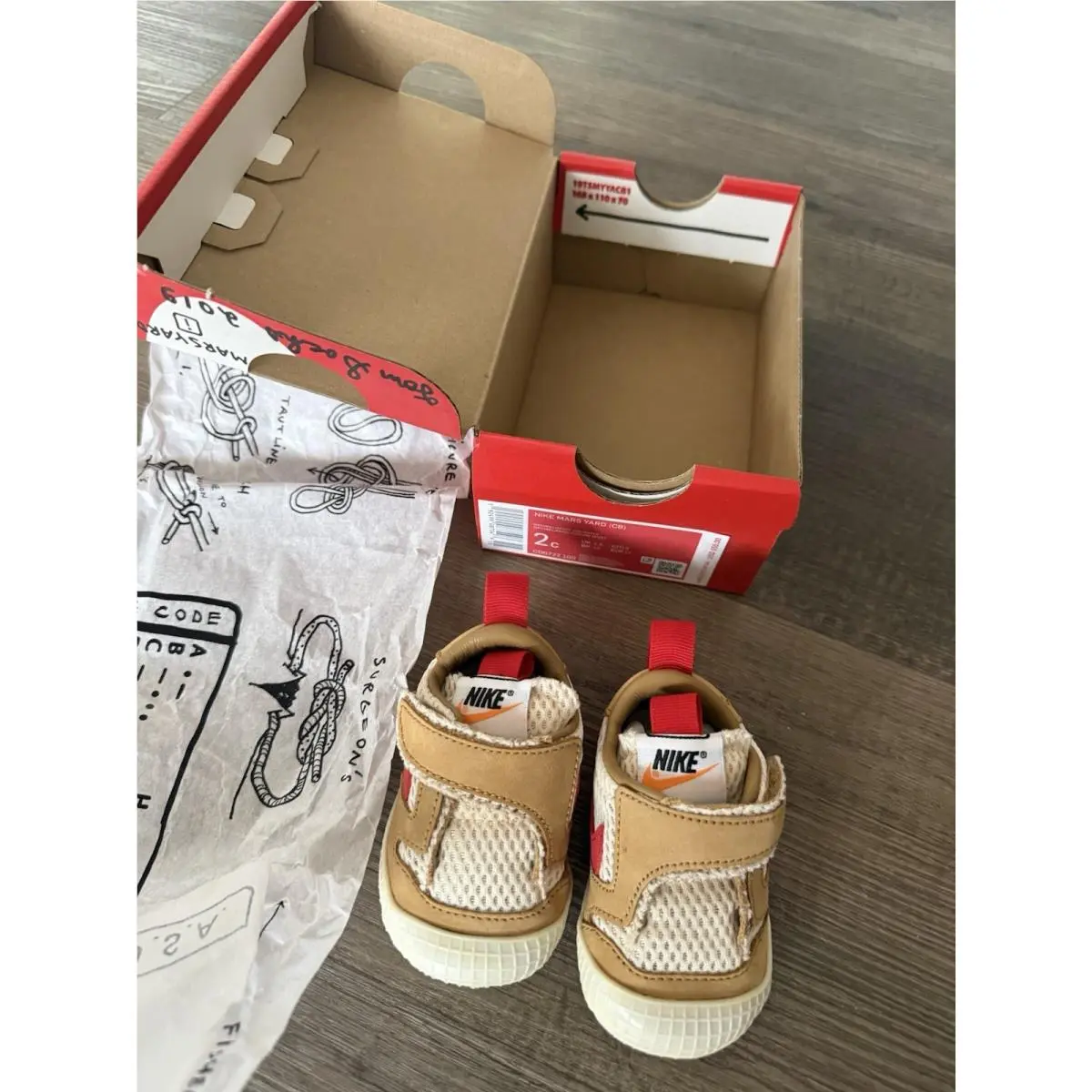 Nike Mars Yard Tom Sacks CB Size 2C