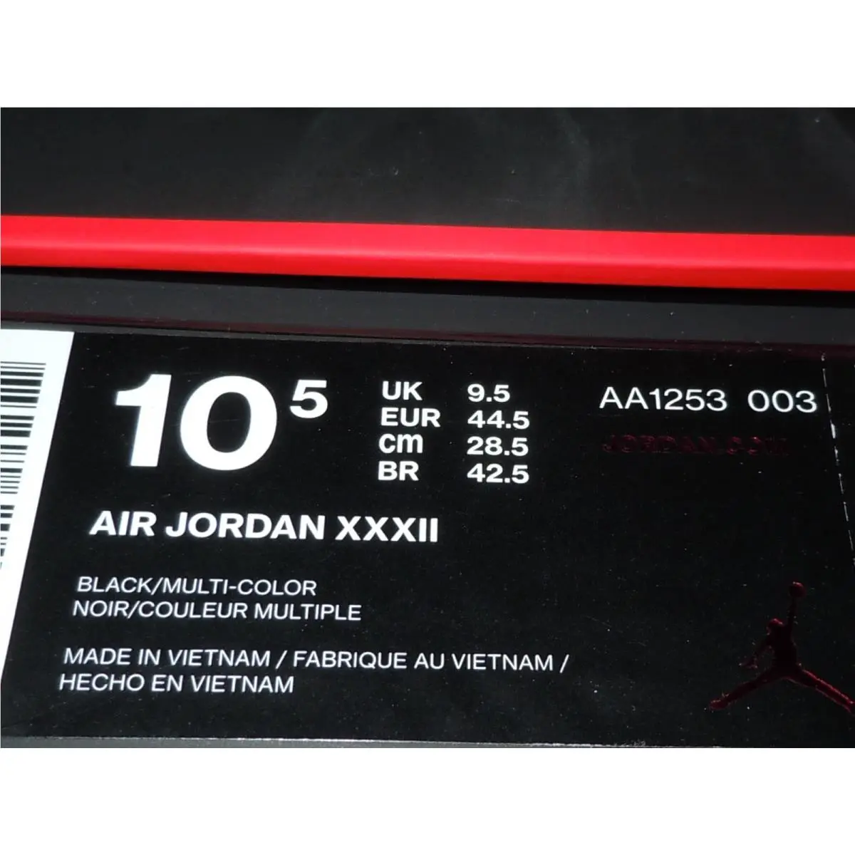 Nike shoes - Air Jordan XXXII - Air XXXII - Black 8