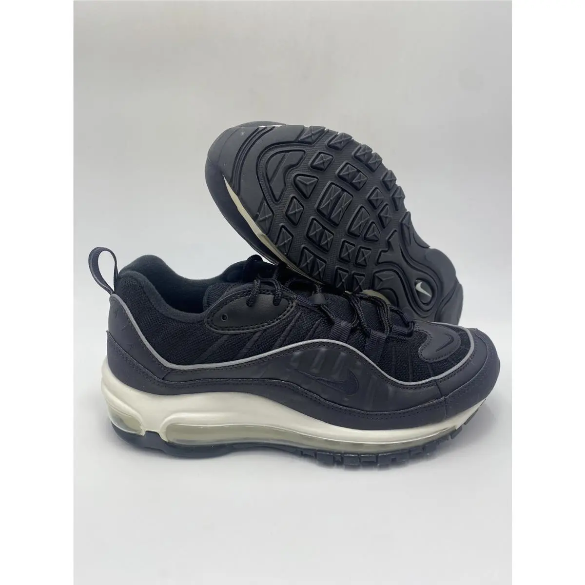 Nike Air Max 98 Oil Grey Black 640744 009 US Men Size 7