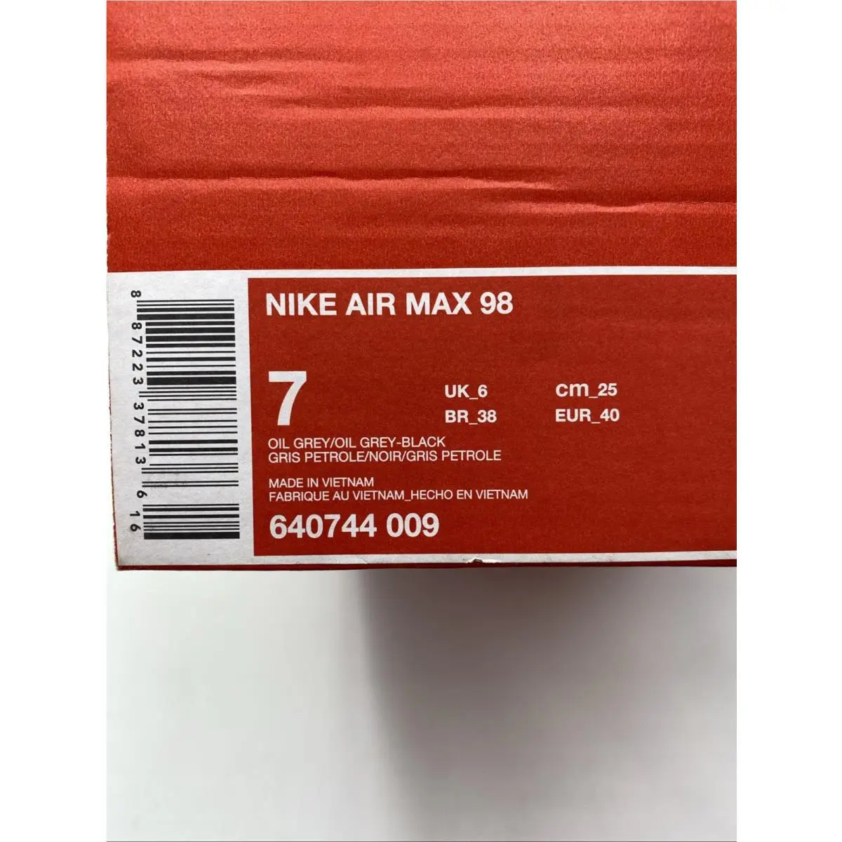 Nike shoes - Nike Air Max 98 - Air Max - 640744-009 - Black (UPC: 887223378136) 6