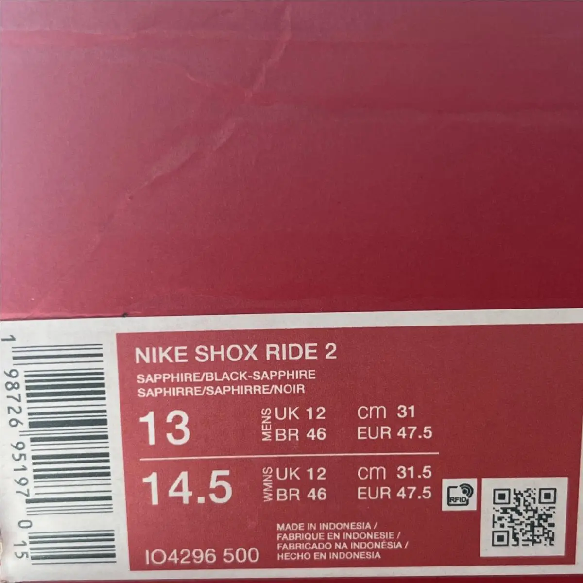 Nike shoes - Nike Shox - Shox - IO4296-500 - Blue 6
