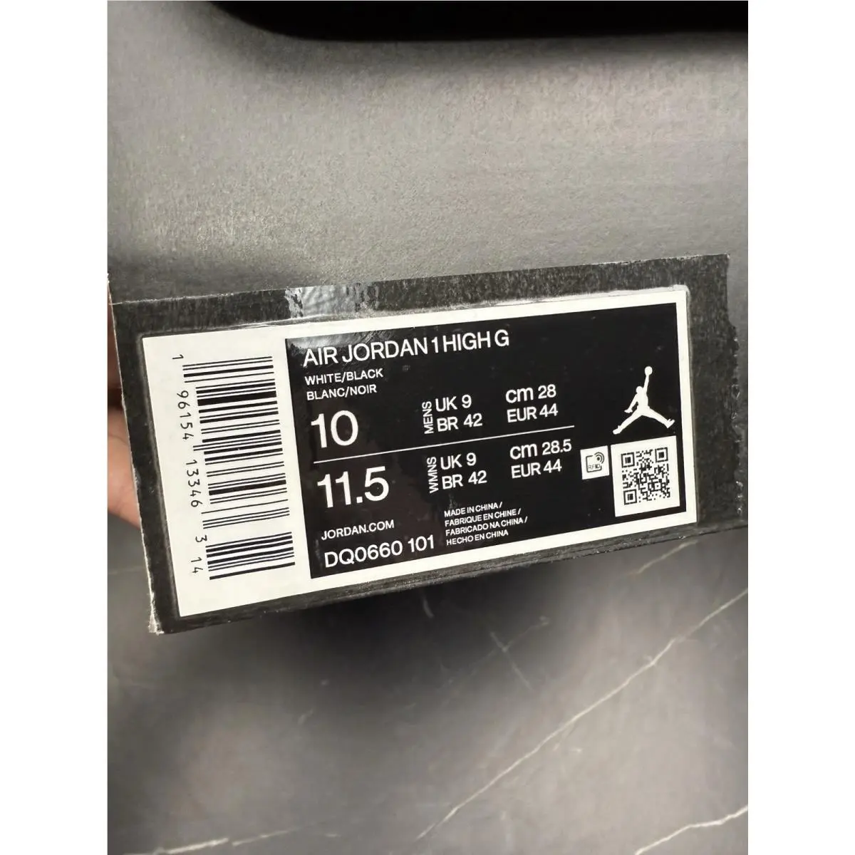 Nike shoes - Air Jordan 1 - Air - Black 7