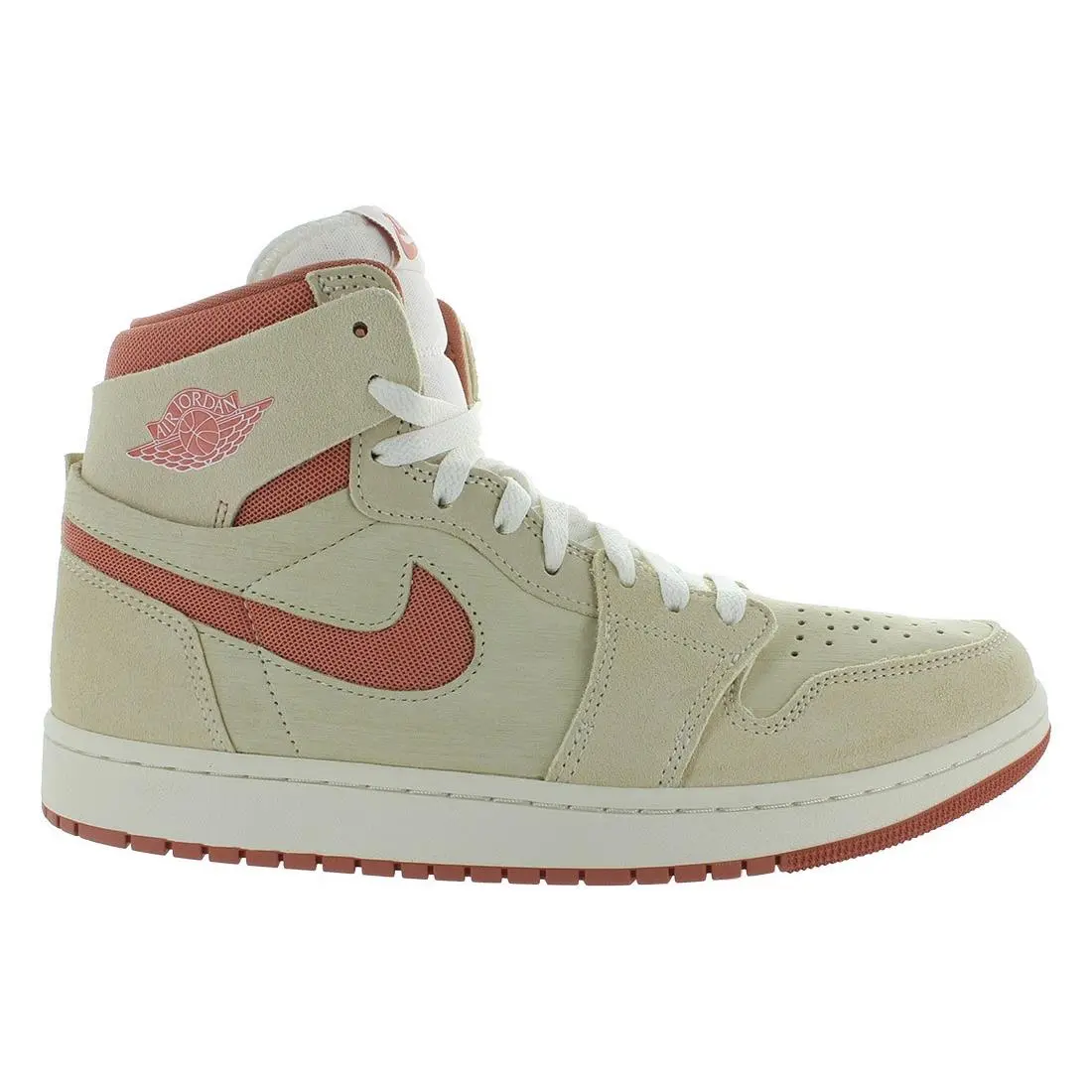 Nike Air Jordan 1 Zoom Cmft 2 Mens Shoes Size 10.5 Color: Sail/terra