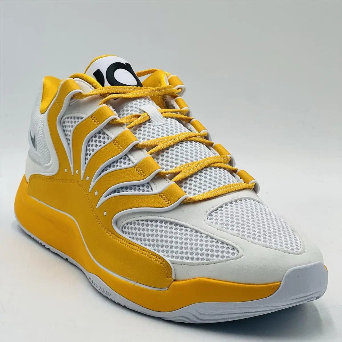 Nike KD 18 TB Yellow White IH5096 101 Mens Size 15 Basketball Shoes