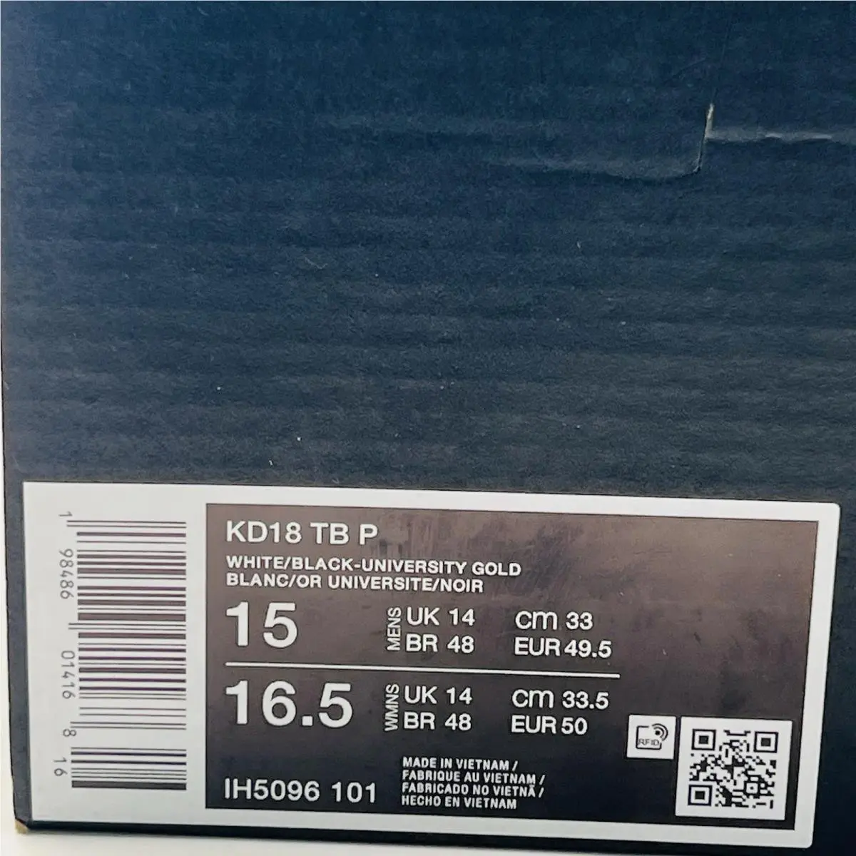 Nike shoes - Nike KD 18 - IH5096 101 - Yellow 7