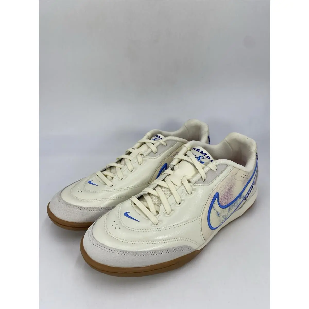 Nike shoes - Nike Tiempo Streetgato - Tiempo Streetgato - IO9951 149 - Coconut Milk/Blue Crystal (UPC: 198729900333) 2