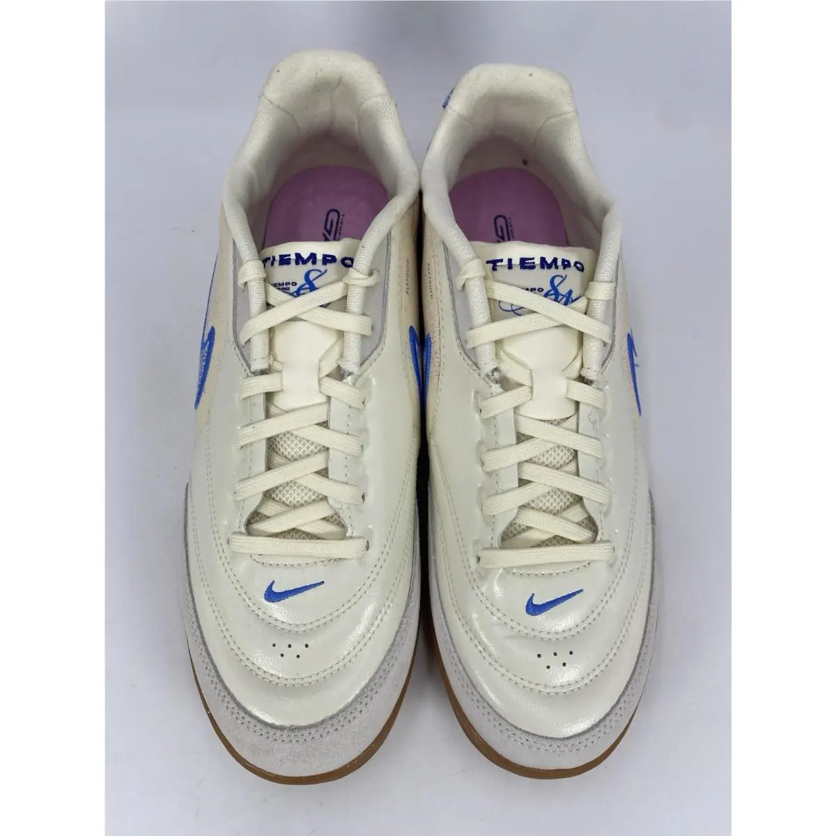 Nike shoes - Nike Tiempo Streetgato - Tiempo Streetgato - IO9951 149 - Coconut Milk/Blue Crystal (UPC: 198729900333) 4