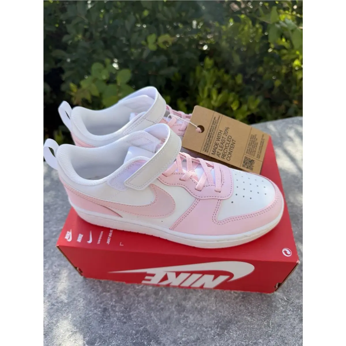Nike shoes - WHITE/PINK FOAM 3