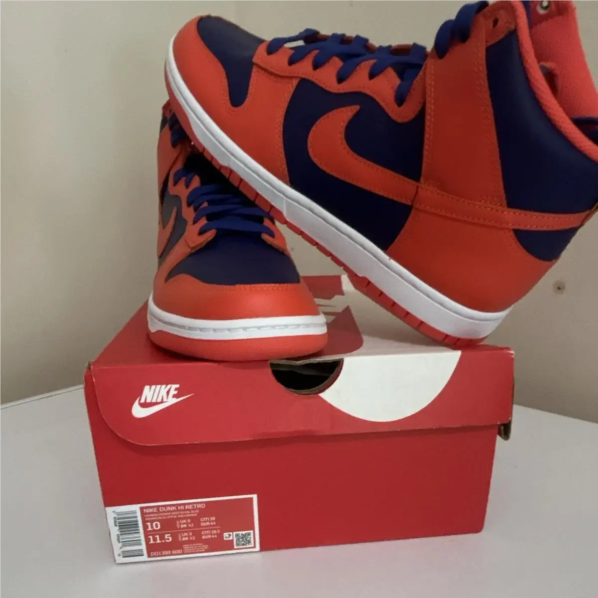 Nike shoes - Orange, Blue 0