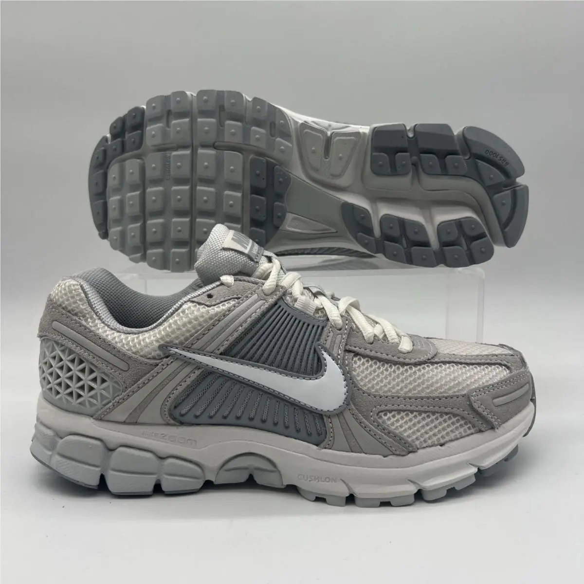 Womens Size 8 Nike Air Zoom Vomero 5 Pure Platinum Running Shoes HQ0458 001