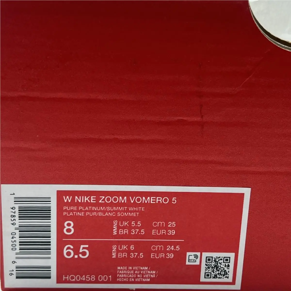Nike shoes - Nike Air Zoom Vomero 5 - HQ0458-001 - Gray 5