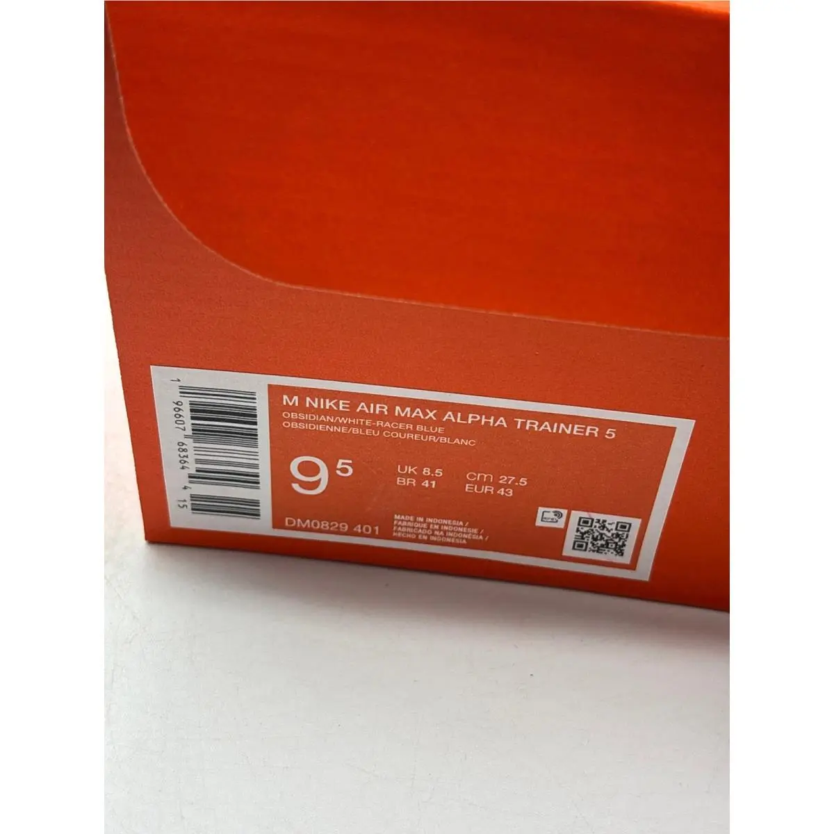 Nike shoes - Nike Air Max Alpha Trainer 5 - Blue 0