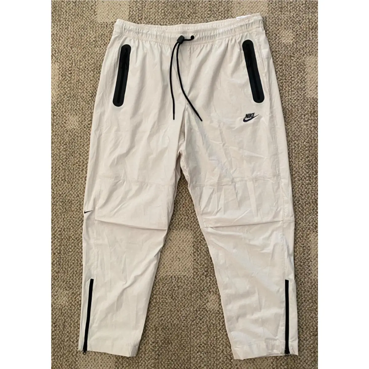 Nike Tech Woven Pants HM8241-104 Orewood Mens Size XL